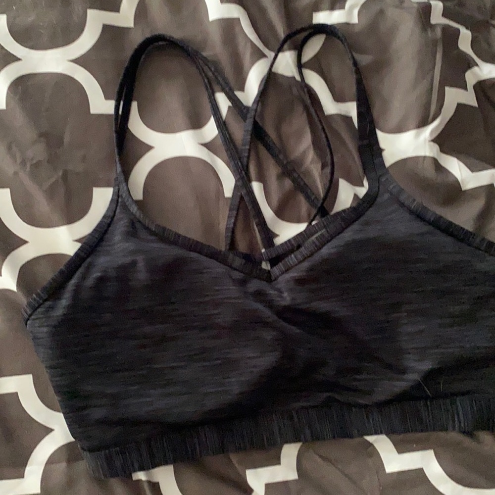 Zyia Strappy Bra with matching mesh tank Large